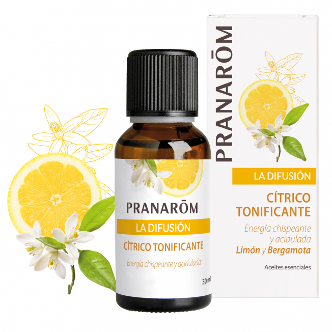 PRANAROM MEZCLA DIFUSOR CITRICO TONIFICANTE